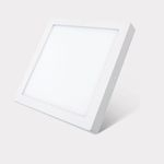 Ficha técnica e caractérísticas do produto Kit 2 Plafon Luminária Led Sobrepor 40x40 Branco Frio 6000k 36w Bivolt