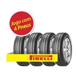 Ficha técnica e caractérísticas do produto Kit Pneu Aro 14 Pirelli 185/70R14 Cinturato P1 88H 4 Unidades