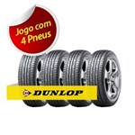 Ficha técnica e caractérísticas do produto Kit Pneu Aro 14 Dunlop 185/60R14 SPLM704 82H 4 Unidades