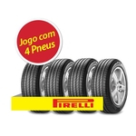 Ficha técnica e caractérísticas do produto Kit Pneu Aro 16 Pirelli 205/55R16 Cinturato P7 91V 4 Unidades