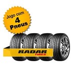 Ficha técnica e caractérísticas do produto Kit Pneu Aro 17 Radar 215/45R17 Dimax R8 TL 91W 4 Unidades