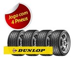 Ficha técnica e caractérísticas do produto Kit Pneu Aro 17 Dunlop 205/45R17 DZ101 84W 4 Unidades