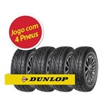 Ficha técnica e caractérísticas do produto Kit Pneu Dunlop 225/65 AT3 107H 4 Unidades