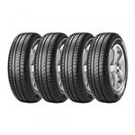 Ficha técnica e caractérísticas do produto Kit 4 Pneus para Chevrolet Prisma Pirelli Aro 15 185/65R15 Cinturato P1 88H