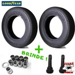 KIT 2 Pneus - (175/70-13) Goodyear Edge Touring + Brindes