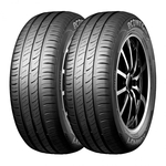 Ficha técnica e caractérísticas do produto Kit 2 Pneus Kumho Aro 15 175/55R15 KH-27 77T