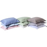 Ficha técnica e caractérísticas do produto Kit Porta Travesseiro 2 Peças Basics Percal 200 Fios - Casa e Conforto