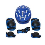Kit Proteção 7 Itens Skate Rollers Bicicleta Patins