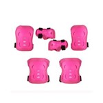 Ficha técnica e caractérísticas do produto Kit Proteção Rosa - Bel Sports - M