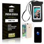 Ficha técnica e caractérísticas do produto Kit Prova Dágua Apple IPhone 7 Plus Capa a Prova Dágua + Capa + Película de Vidro - Armyshield