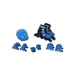 Ficha técnica e caractérísticas do produto Kit Radical Rollers Belfix - Azul Royal - 29 - 32