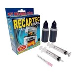 Ficha técnica e caractérísticas do produto Kit Recarga Hp Preto Recartec Brasil 60 Ml.