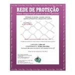 Ficha técnica e caractérísticas do produto Kit Rede Proteção Branca 3,5x12m