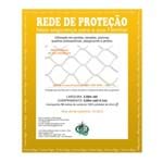 Ficha técnica e caractérísticas do produto Kit Rede Proteção Branca 3,5x5m