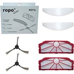 Ficha técnica e caractérísticas do produto Kit Refil para Ropo Glass - 6 Peças