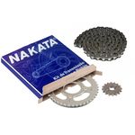 Ficha técnica e caractérísticas do produto Kit Relação Transmissão Cg 125 Fan 2006 Original Nakata