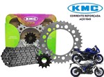 Ficha técnica e caractérísticas do produto Kit Relação Yamaha Mt 03 321cc/ R3 321cc com Retentor Kmc Gold