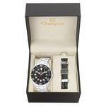 Ficha técnica e caractérísticas do produto Kit Relógio Champion Feminino Passion - CA31364C