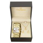 Ficha técnica e caractérísticas do produto Kit Relógio Champion Feminino Passion - CH24179W