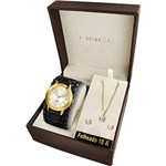 Ficha técnica e caractérísticas do produto Kit Relógio Feminino Lince Analógico Fashion LRC4227L K653S2PX