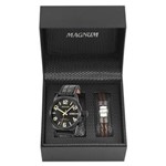 Ficha técnica e caractérísticas do produto Kit Relógio Magnum Masculino - MA33399C