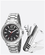 Ficha técnica e caractérísticas do produto Kit Relógio Masculino Mondaine 83452G0MVNE1