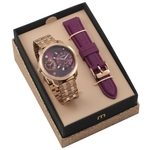 Ficha técnica e caractérísticas do produto Kit Relógio Mondaine Feminino 76715LPMVRE3K