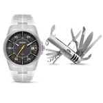 Ficha técnica e caractérísticas do produto Kit Relógio Orient Masculino Mbss1315 Kv62 Amarelo Analogico