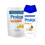 Ficha técnica e caractérísticas do produto Kit Sabonete Líquido Protex Pro Hidrata 250ml + Refil Vitamina e 200ml