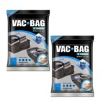 Ficha técnica e caractérísticas do produto Kit 2 Sacos a Vacuo Vac Bag Trip Bag 60x40 Ordene