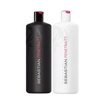Kit Sebastian Professional Penetraitt Shampoo 1L + Condicionador 1L