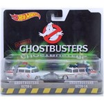 Ficha técnica e caractérísticas do produto Kit Set 02 Carros Ecto-1 + Ecto-1A Ghostbusters Caça Fantasmas Hot Wheels 1:64