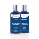 Ficha técnica e caractérísticas do produto Kit Shampoo E Condicionador - Follicusan + Redensyl 200ml