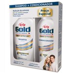 Ficha técnica e caractérísticas do produto Kit Shampoo e Condicionador Niely Gold Anti-Stress
