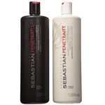 Ficha técnica e caractérísticas do produto Kit Shampoo e Condicionador Sebastian Professional Penetraitt 1000ml - Professional Sebastian