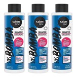 Ficha técnica e caractérísticas do produto Kit 3 Shampoos S.o.s Bomba Original Salon Line