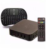 Ficha técnica e caractérísticas do produto Kit 2 Smart Tv Box Mxq + 2 Mini Teclado Touchpad Mouse Preto