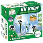 Ficha técnica e caractérísticas do produto Kit Solar 6 em 1 SCIENCE4YOU