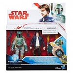 Ficha técnica e caractérísticas do produto Kit Star Wars Han Solo & Boba Fett C1244 - Hasbro
