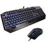 Ficha técnica e caractérísticas do produto Kit Teclado e Mouse Gamer 2000dpi Coolermaster Cm Storm Devastator com Led