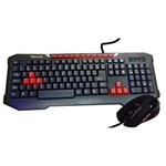 Ficha técnica e caractérísticas do produto Kit Teclado e Mouse Maxxtro Combat Gamer JM-8806