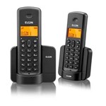 Ficha técnica e caractérísticas do produto KIT Telefone S Fio Elgin Tsf8002 Dect 6.0 Viva Voz + Ramal