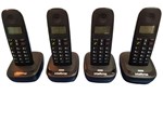 Ficha técnica e caractérísticas do produto Kit Telefone Sem Fio Intelbras Ts 2510 + 03 Ramais Ts 2511