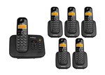 Ficha técnica e caractérísticas do produto Kit Telefone Sem Fio Ts 3130 + 5 Ramais Ts 3111 Intelbras