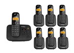 Ficha técnica e caractérísticas do produto Kit Telefone Sem Fio Ts 3130 + 6 Ramais Ts 3111 Intelbras