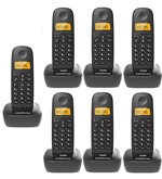 Ficha técnica e caractérísticas do produto Kit Telefone Sem Fio TS 2510 + 6 Ramais TS 2511 Intelbras