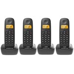 Ficha técnica e caractérísticas do produto Kit Telefone Sem Fio TS 2510 + 3 Ramais TS 2511 Intelbras
