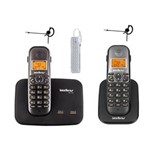 Ficha técnica e caractérísticas do produto Kit Telefone Sem Fio Ts 5150 Ramal Bina e Headset Intelbras