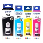 Ficha técnica e caractérísticas do produto Kit Refil Tinta Com 04 Cores Epson L6161 L4150 L4160 T505