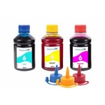 Ficha técnica e caractérísticas do produto Kit 3 Tintas para Epson Ecotank L396 Pigmentada 250ml Inova Ink